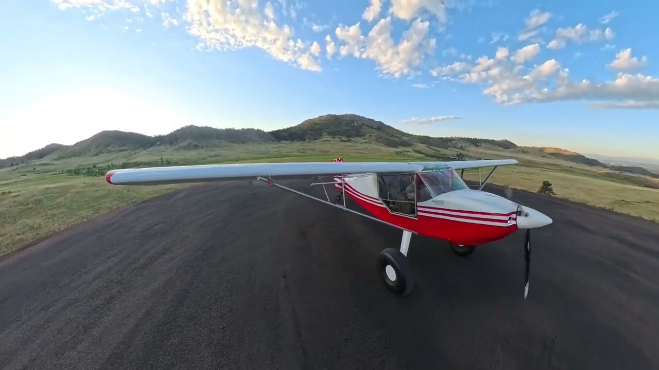 Tailwheel Fun Flying in Colorado in a Rans S-6S