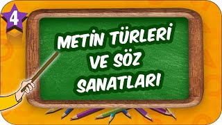 4. Sınıf Türkçe Metin Türleri Ve Söz Sanatları
