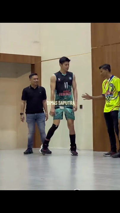Dimas Saputra bikin ulah #volleyball #dimassaputra #volitarkam #proliga
