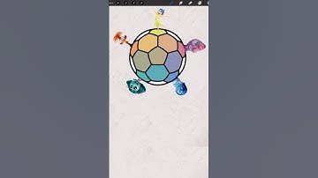 Color Mixing by Inside Out 2 Characters in Procreate #colormixing #insideout2 #colourmixing