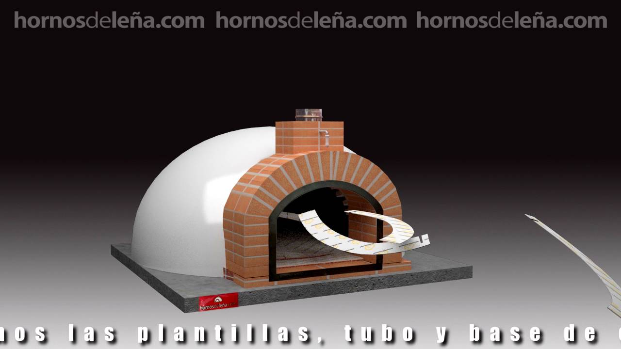 CONSTRUIR HORNO DE LEÑA PLANTILLA CARTÓN 