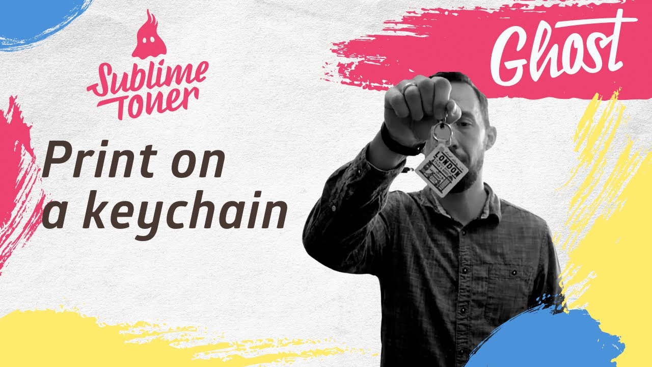 Printing on Keyrings using Sublimation Technology