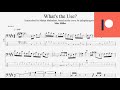 Mac Miller - What's the Use? (bass tab of the cover by juliaplaysgroove)