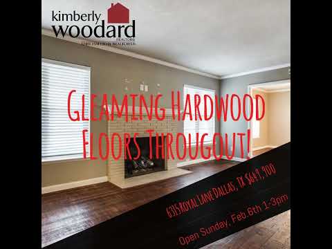 6315 Royal Lane, Dallas, TX home video tour