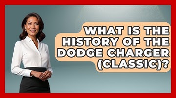 What Is The History Of The Dodge Charger (Classic)? - Car Collector Enthusiasts
