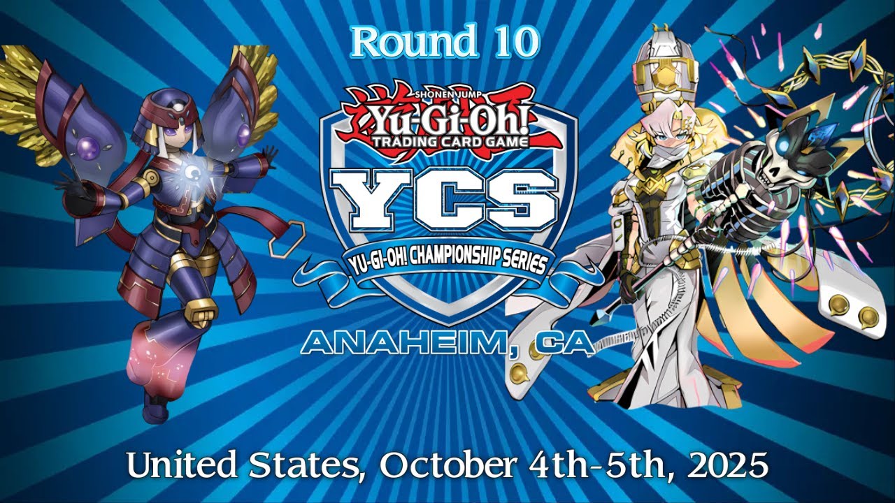 YCS ANAHEIM │ Gem-Knight VS K9 Vanquish Soul │ Round 10 Yu-Gi-Oh! October 2025