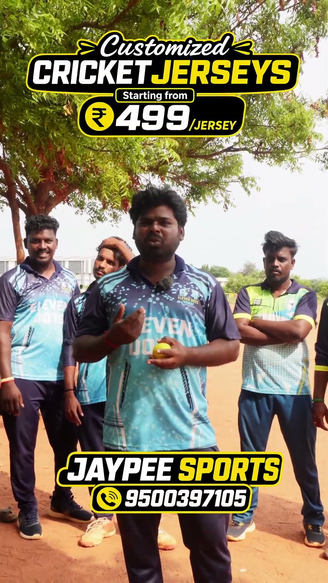 Jaypee Sports custom jersey video