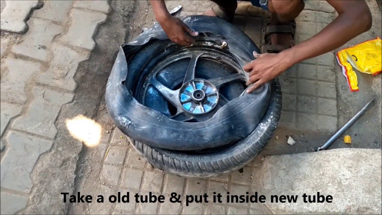 tube tyre puncture