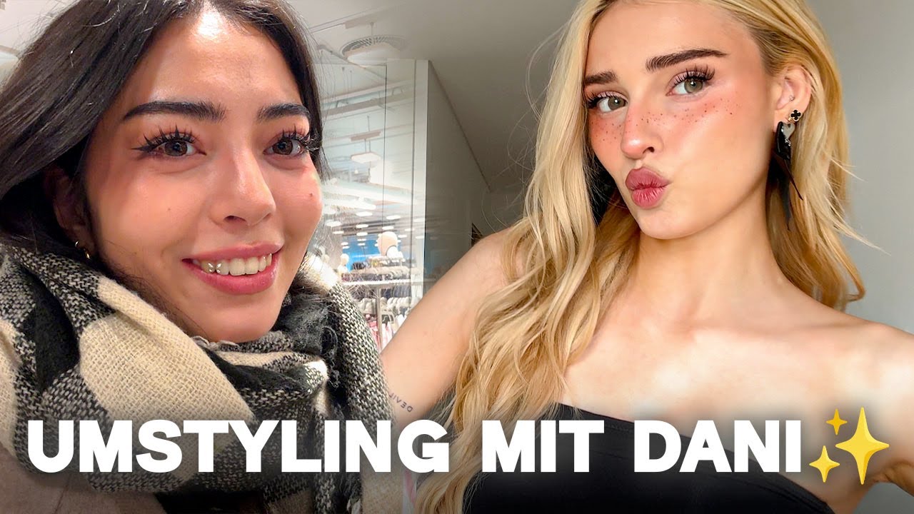 GEGENSEITIGES UMSTYLING MIT DANI 😎 | Vlog 156