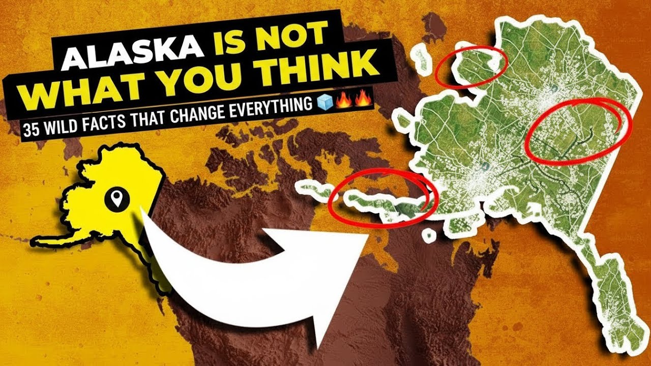 Аляска — это не то, что вы думаете… 35 невероятных фактов, которые меняют всё 🧊🌋