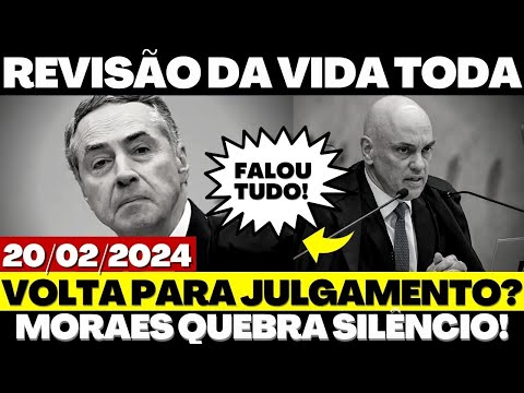 💣URGENTE! ALEXANDRE DE MORAES ANUNCIA BOMBA no INSS para APOSENTADOS – REVISÃO DA VIDA TODA