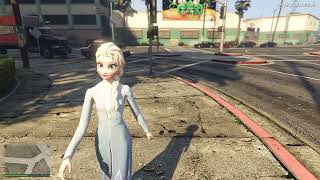 Grand Theft Auto V Enhanced custom ped mod test