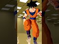 Goku and vegeta vs the backrooms