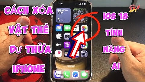 Cách xoá vật thể dư thừa hình ảnh iPhone không cần tải app thứ 3 | Tính năng AI xoá vật thể