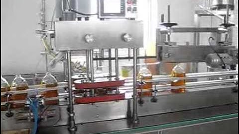 Linear Type High Speed Automatic Capping Machine For Oil Bottle,Machine automatique de capsulage