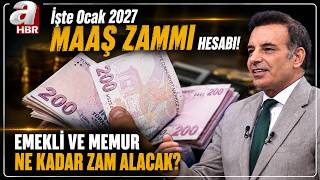 Emekli Ve Memurun Maaşları Belli Oldu! İşte Ocak 2027 Maaş Zammı Hesabı... Faruk Erdem Açıkladı!