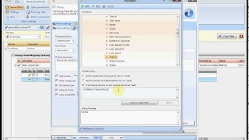 VisualCron - Passing output Variables