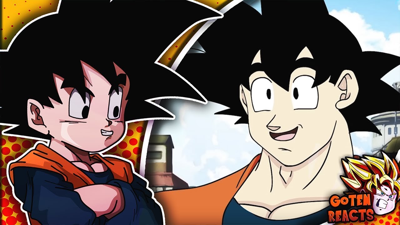  Goten  Reacts To Goku vs  Naruto  Rap Battle YouTube