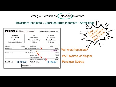 Video: Hoe Om Belasting Te Bereken