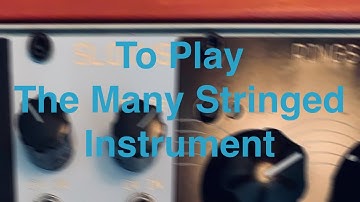 To Play The Many Stringed Instrument [Triple Sloth, Rings, Bloom]