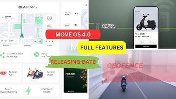 Ola Move OS 4.0 | Find My Scooter | Ola Maps |Theft Alert |Geo -Fence Launch Date #olaelectric #ola