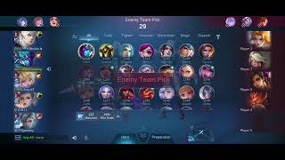 How To Ask Hero you want to play in Mobile Legend in Epice or Upper Level