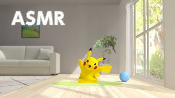 【公式】ASMR - おへやにピカチュウ Pikachu by the Patio