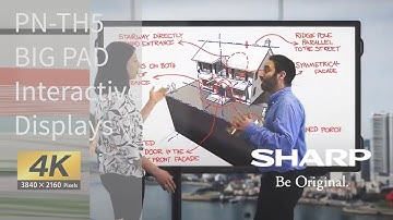 Sharp 4K BIG PAD PN-70TH5 & PN-80TH5 Interactive Displays