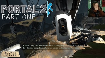 Portal 2 blind first playthrough | Part One