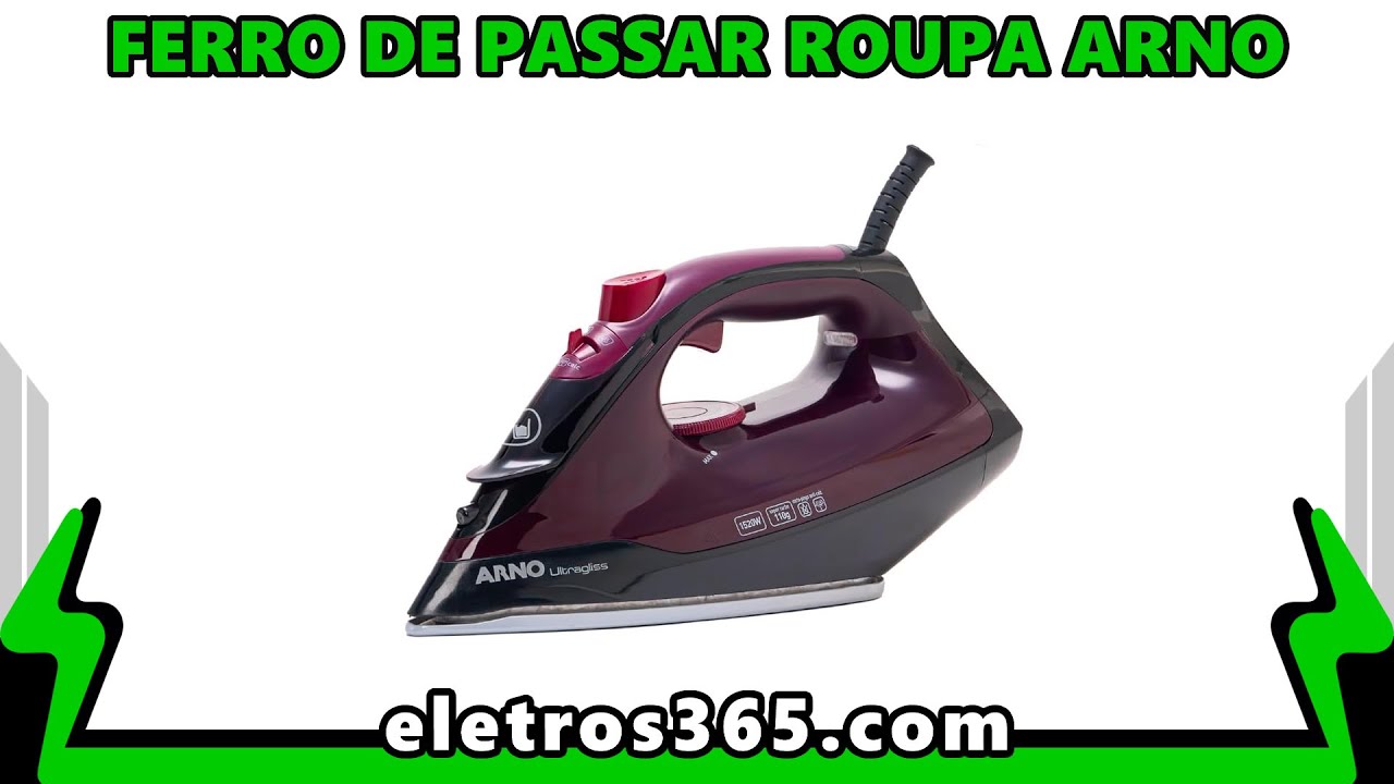 Ferro de Passar Roupa Arno Ultragliss
