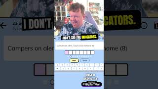 Celebrity Hole 8 of the Minute Cryptic Golf Challenge is a quickie, but I still needed a clue Wealth