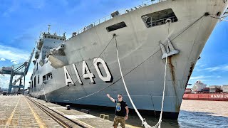 I entered the Largest WAR SHIP of the BRAZILIAN NAVY - NAM ATLÂTICO