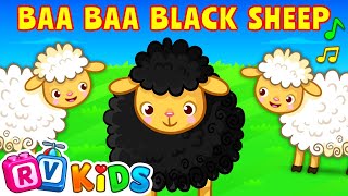 Baa Baa Black Sheep Song & Nursery Rhymes for Kids | RV AppStudios