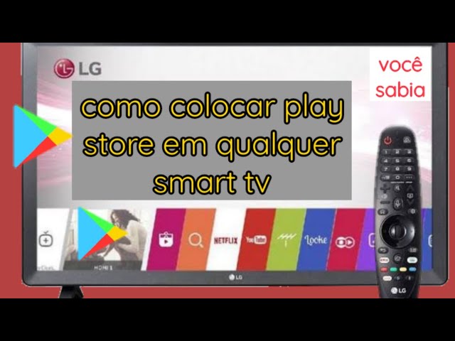 Playstore na SmartTV Android ou Google TV