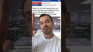 Más de 152.000 opositores para 18.000 plazas