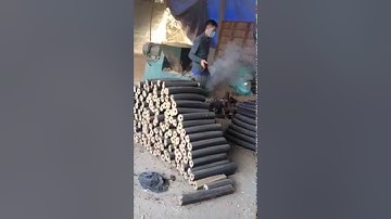 Hoạt động của hệ thống máy ép củi trấu mùn cưa