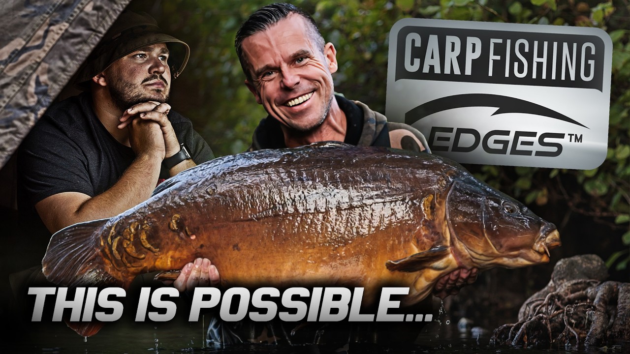 Targeting a Day Ticket 40 | Carp Fishing Edges with Mozza & Max