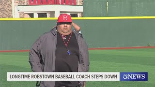 Longtime Robstown Pickers baseball coach stepping away from program after more than two decades