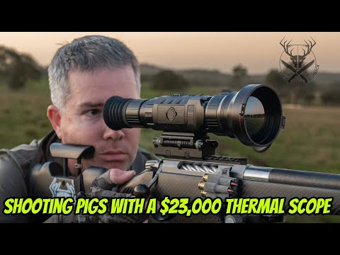 Shooting Feral Pigs with the $23,000 InfiRay Rico RS75 1280 Thermal Scope