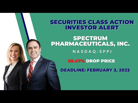   69 47 Collective Loss SPPI News Spectrum Pharmaceuticals Securities Class Action Lawsuit