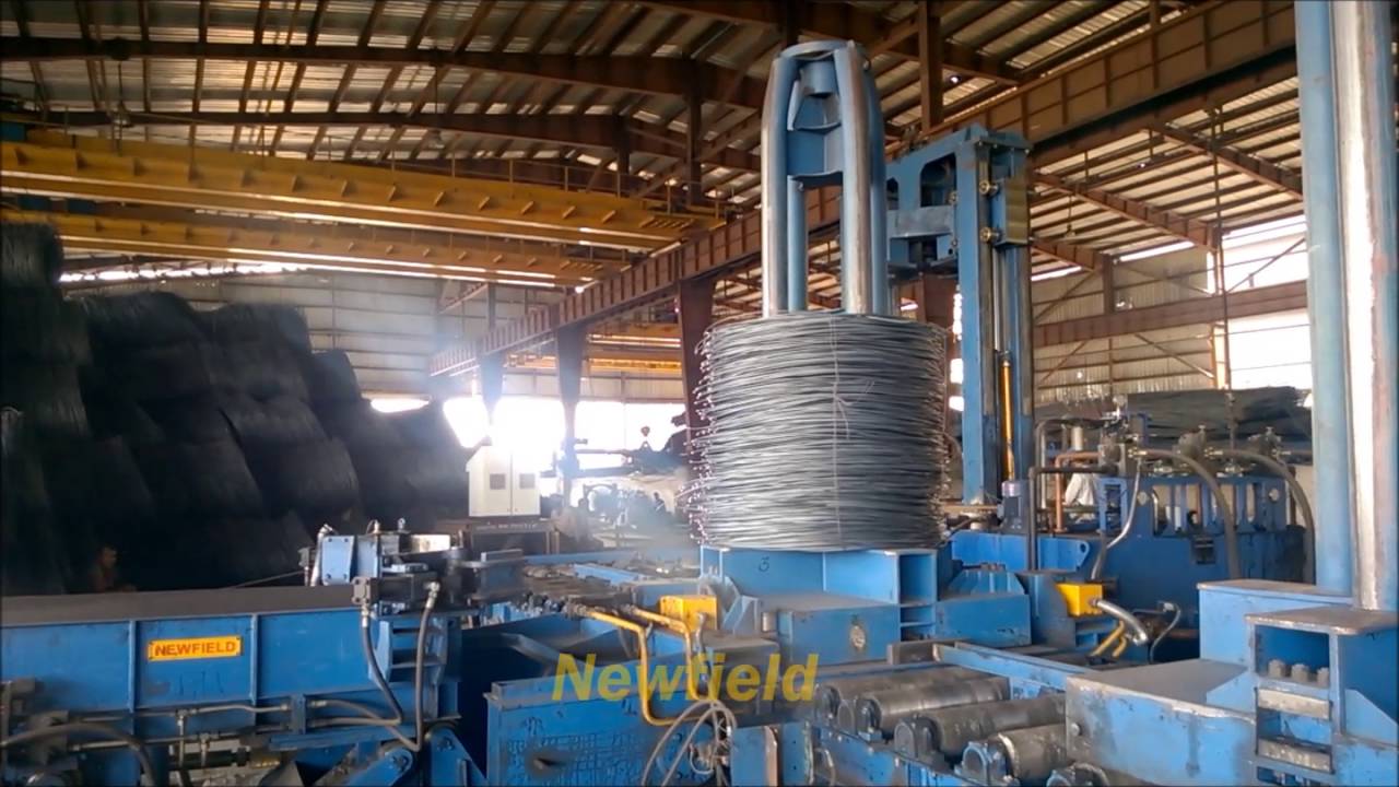 Coil Handling System Pallet Type for Wire Rod mill YouTube