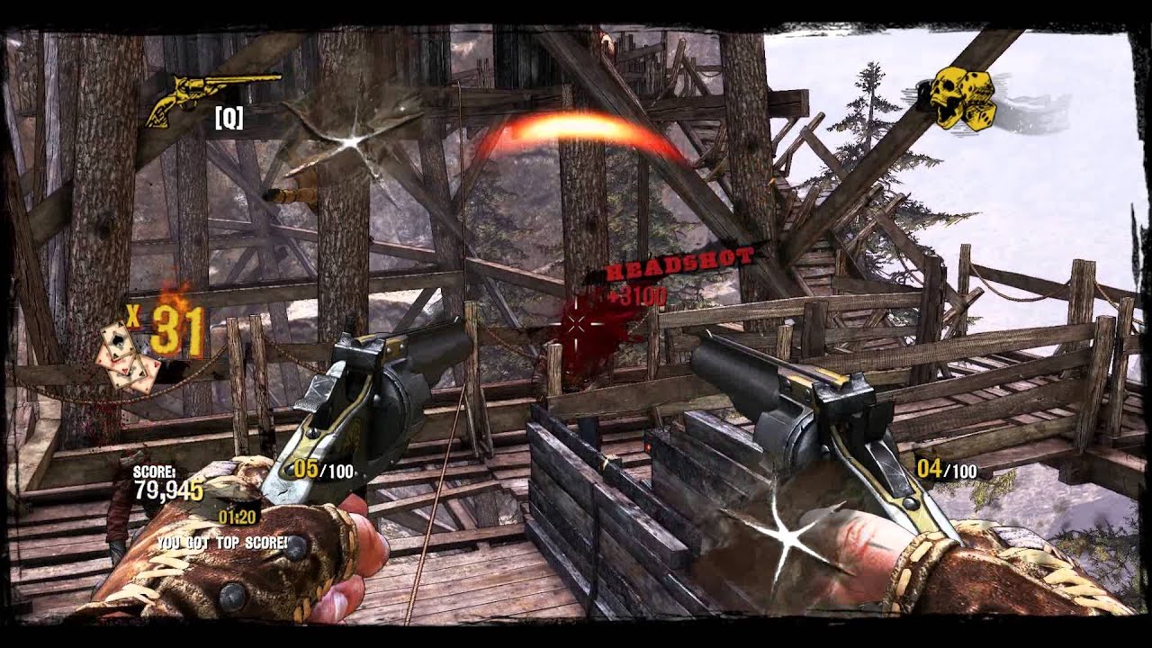 Call of Juarez: Gunslinger - Arcade Mode - Level 7 - Grand Valley - 260,580