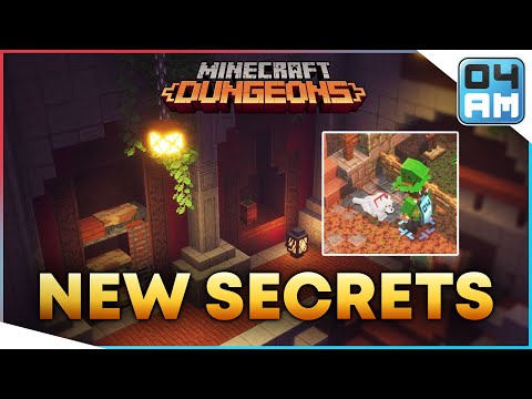 ALL NEW SECRETS -  The Tower & Seasonal Adventures Update in Minecraft Dungeons