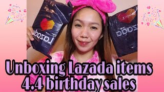 UNBOXING LAZADA ITEMS 4.4 BIRTHDAY SALE | AFFORDABLE PRICE | AKO SI MARIEKET