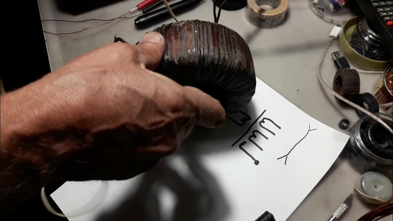 Тороидальный трансформатор (для начинающих) - YouTube