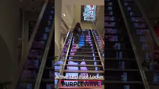 Active LED Foot Locker #videowalls #ledwallsetup #ledwalldisplay