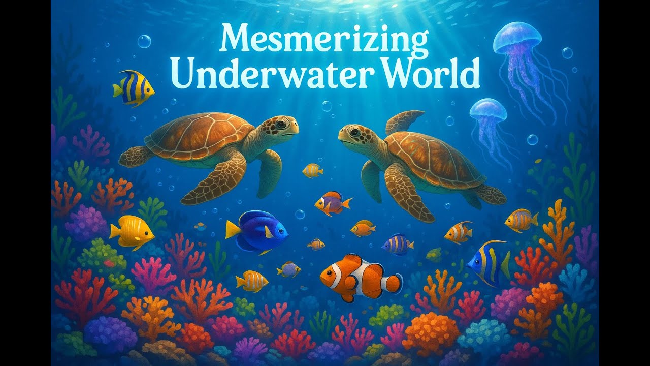 Mesmerizing Underwater World | Realistic Sea Creatures | Deep Ocean Exploration