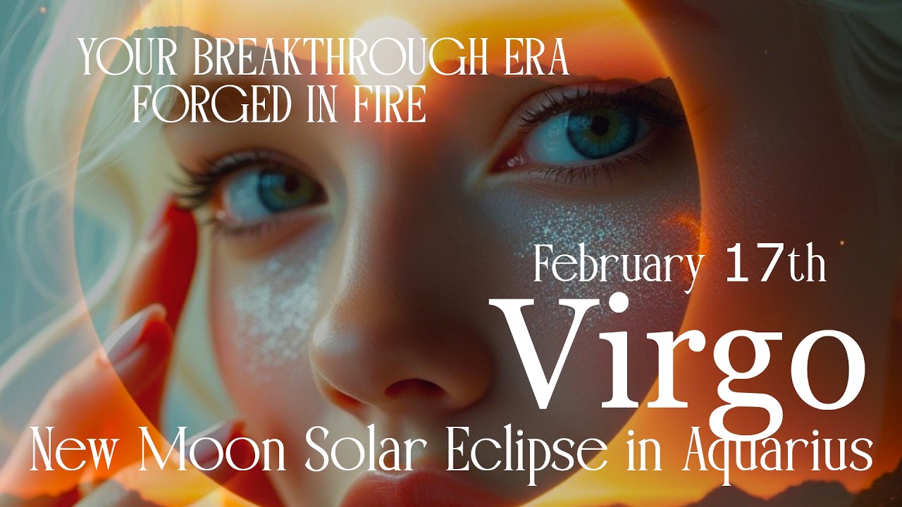 Virgo 2/17: 💫From Burnout to Breakthrough-This New Moon Ring of Fire Eclipse Awakens Your True Path!