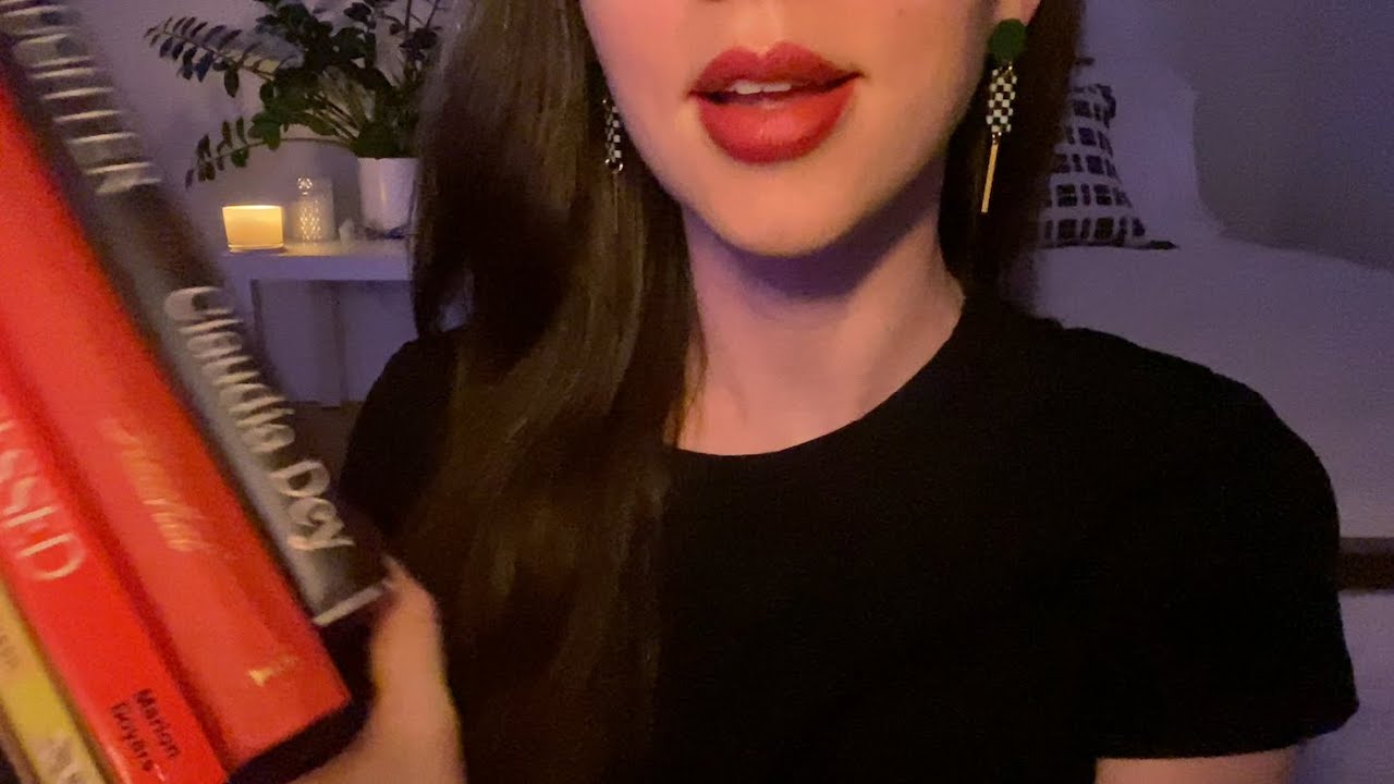 ASMR Book Haul for Fall (Used, Borrowed, Found) 👹📚