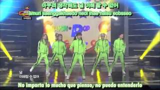 Crayon Pop - Bing Bing LIVE [Sub Español   Hangul   Romanizacion]
